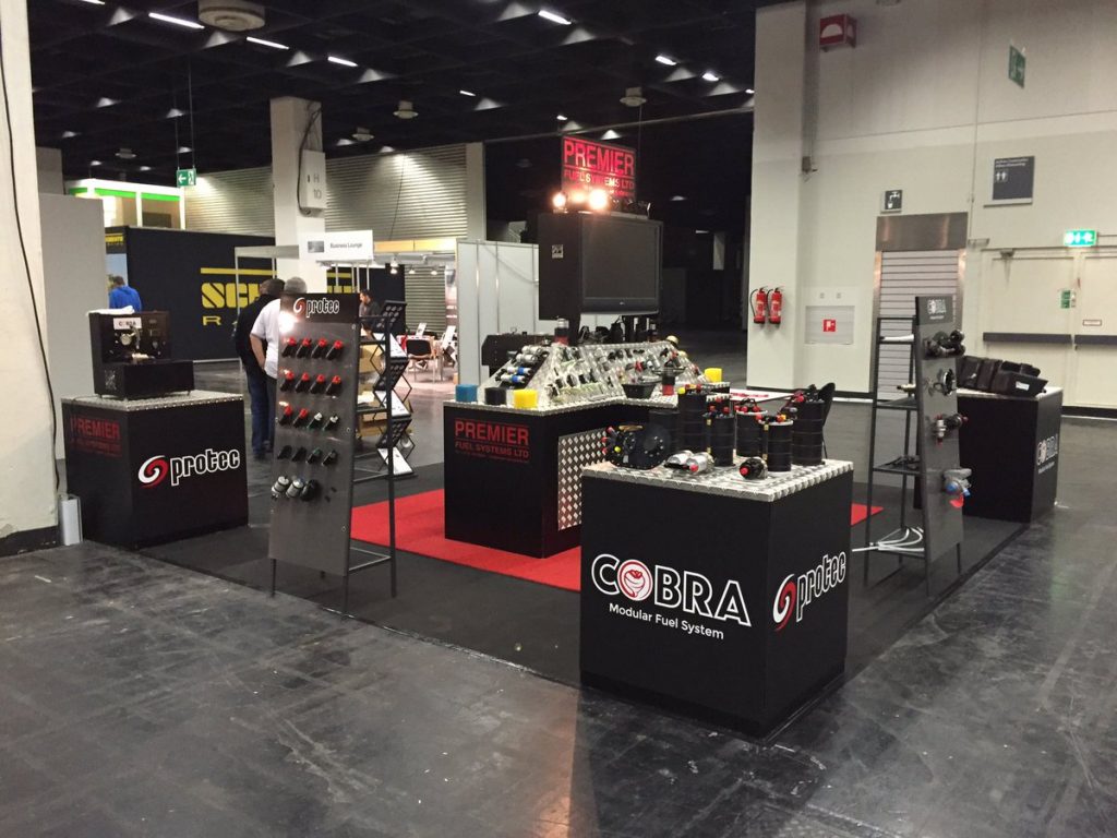 At the German motorsport show come see us on stand 2014 